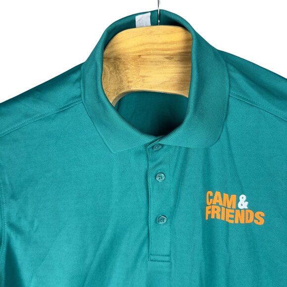 Cam & Friends Home Depot Teal Polo Shirt Adults L Employee Appreciation Month - Picture 4 of 12